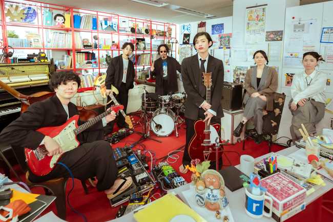 tiny desk concerts JAPAN ６月ゲスト「君島大空」にKuroがコーラス参加